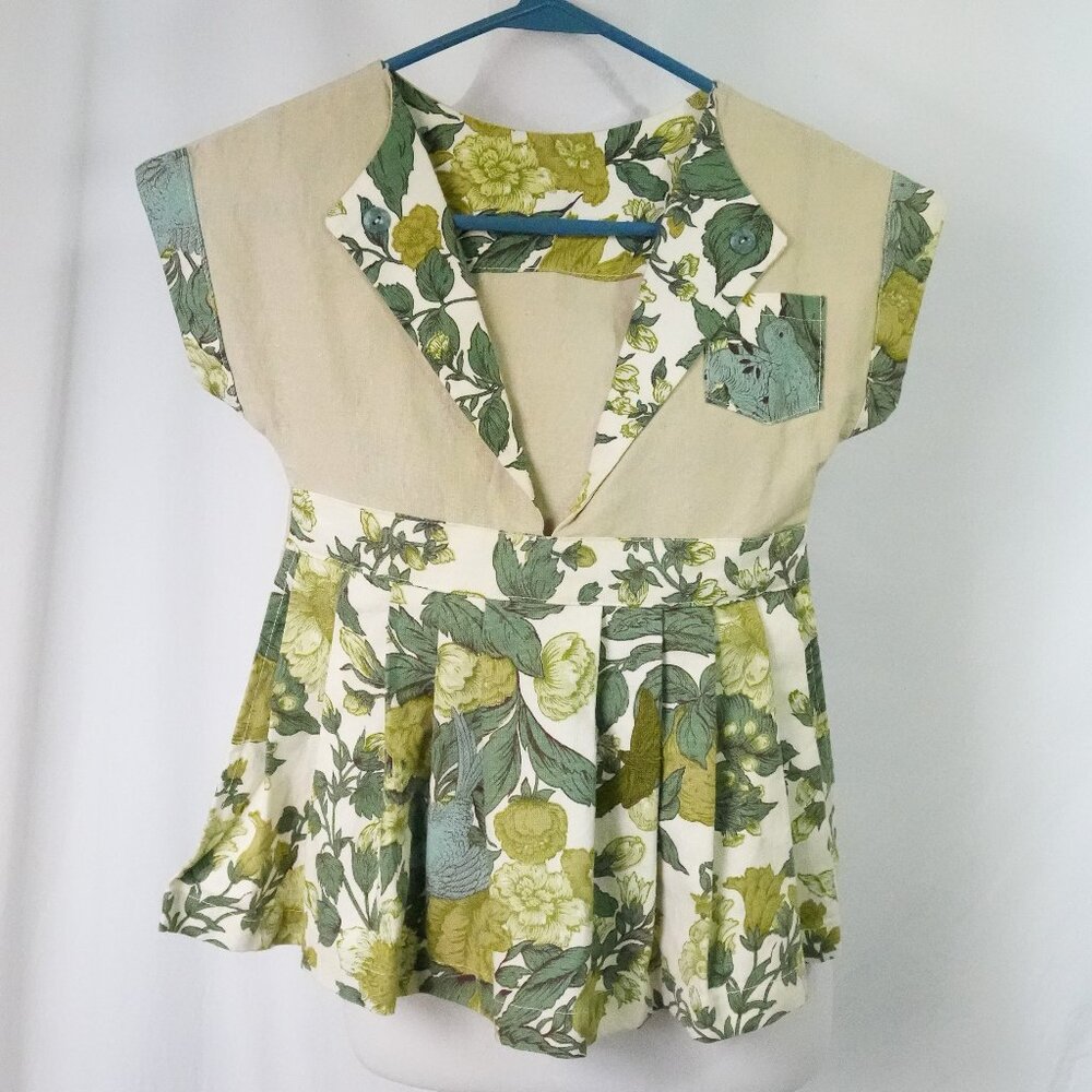 Fancy Hanging Bag for Clothes Pins Vintage Retro EUC Bag Holder 50's Style Dress